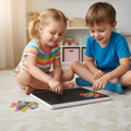 Joc educativ 3D Magic Light Panel cu 180 piese luminoase