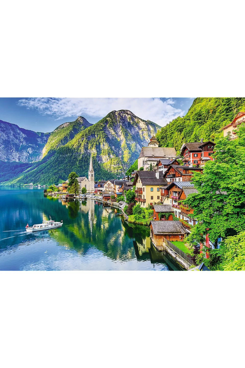 Puzzle Trefl, Hallstatt, Austria, 1000 piese