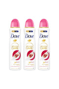 Set 3x Deodorant Spray Dove Advance Care Rodie, 150 ml