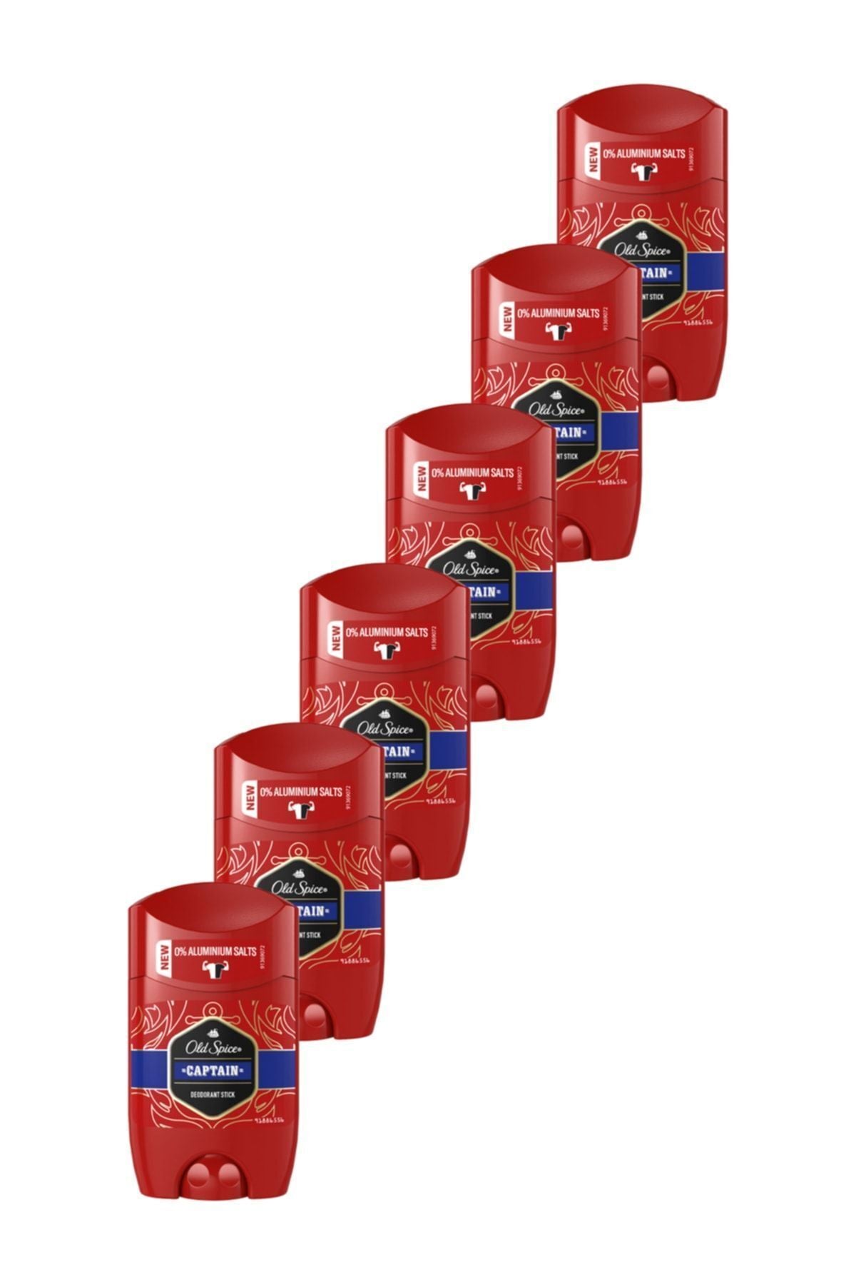Old Spice Captain Deo Stick 50 ml - Set 6 bucăți