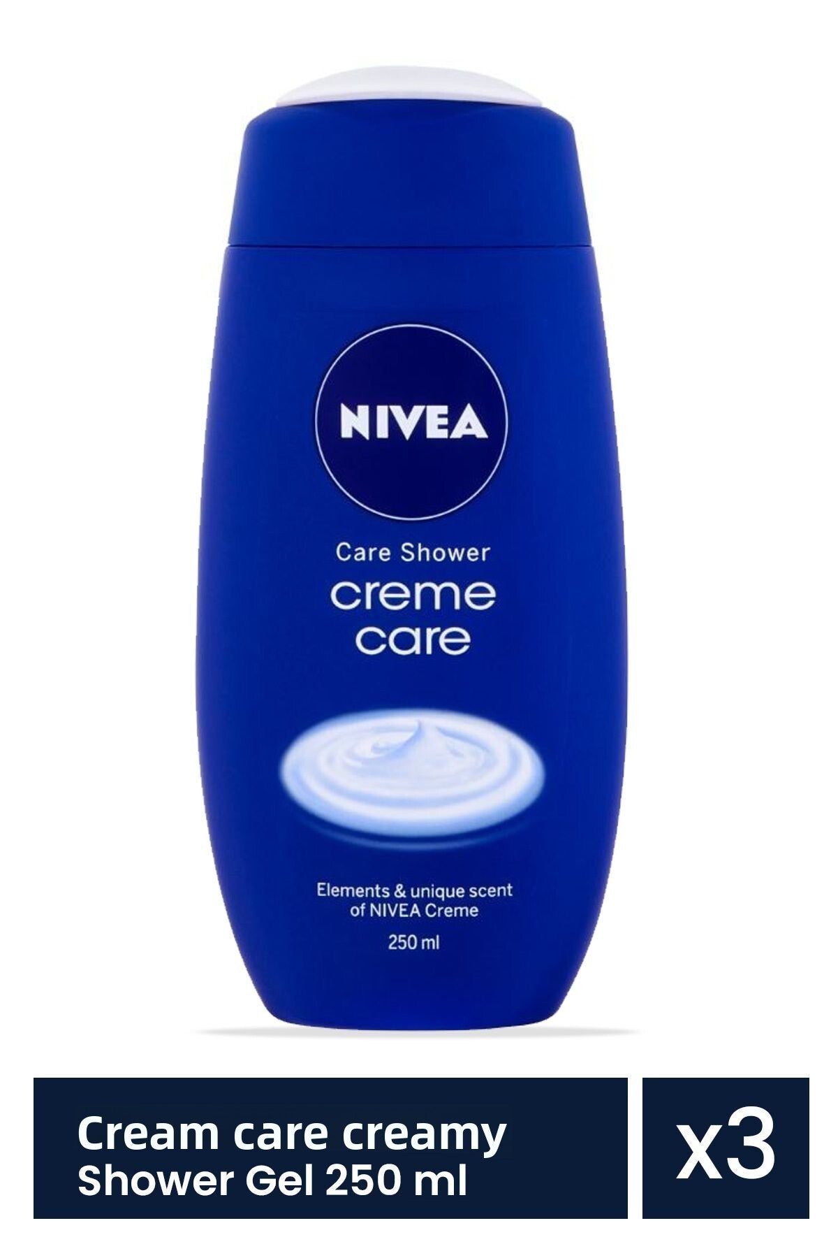 Creme Care Gel de duș cremos 3 bucăți x 250 ml