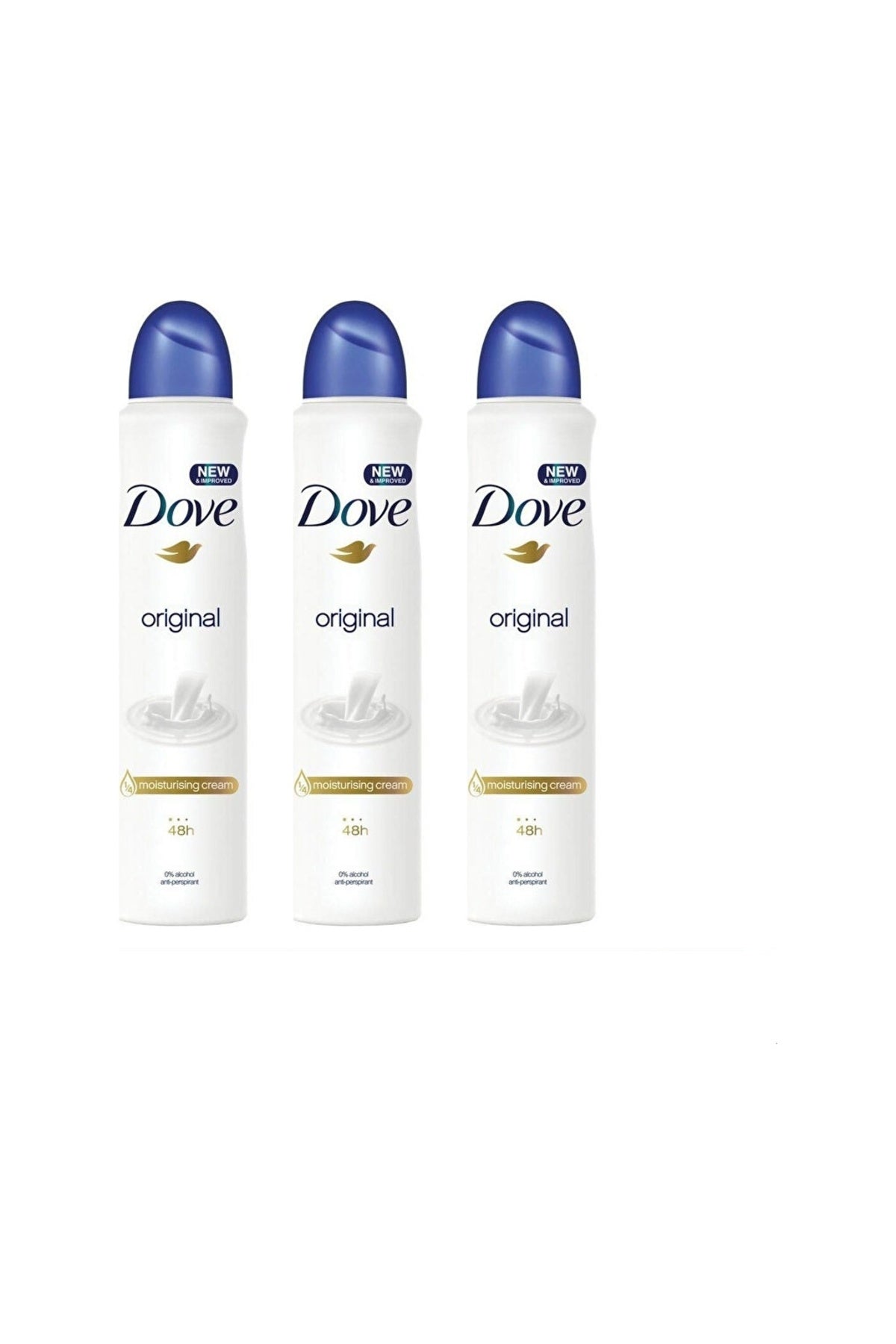 Set 3 BUCATI Deodorant pentru femei 250 ml Original