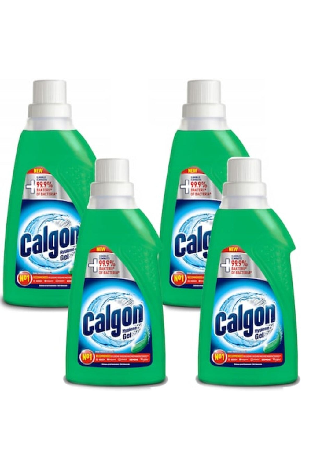 Set 4x solutii anticalcar, Calgon, Hygiene Plus, 3L