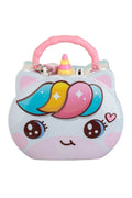Pusculita Metalica Unicorn cu Lacat 14x8x13cm