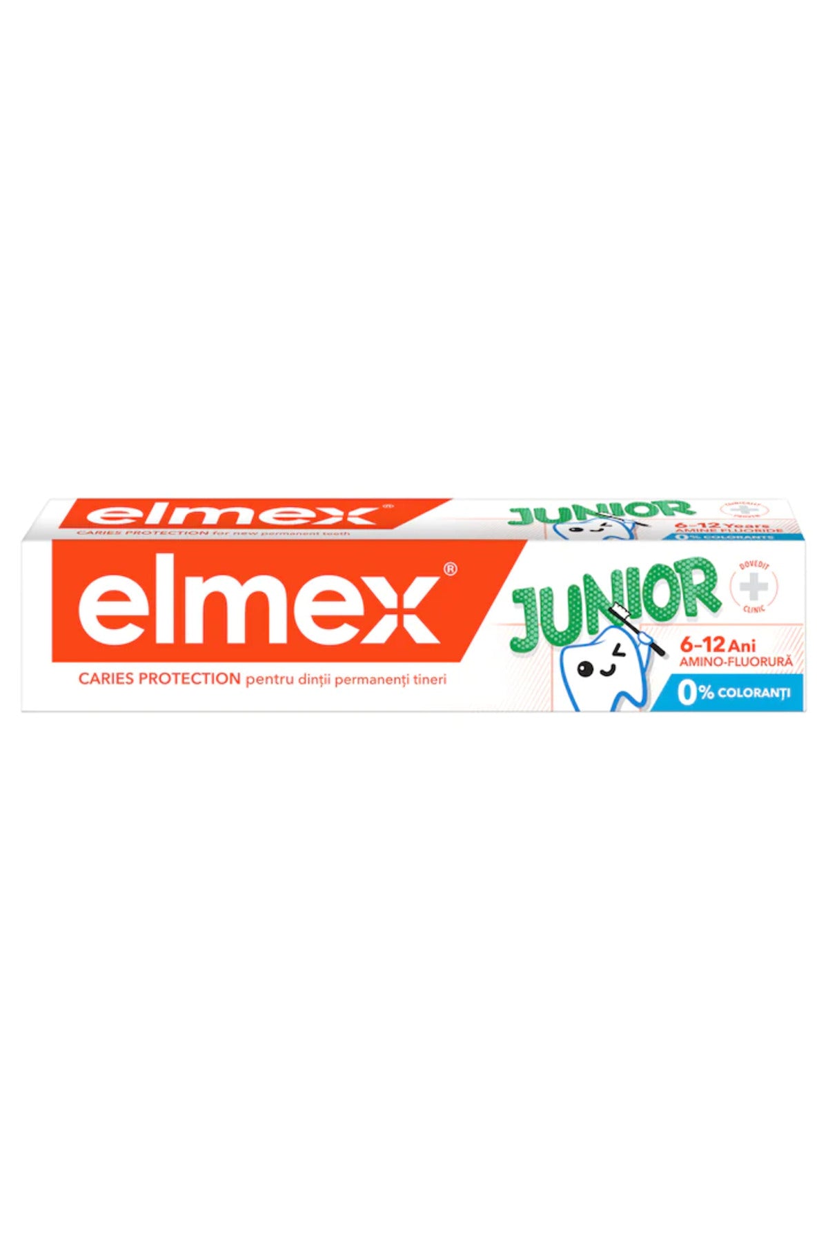 Pastă de dinți pentru copii Junior, 6-12 ani, 75 ml