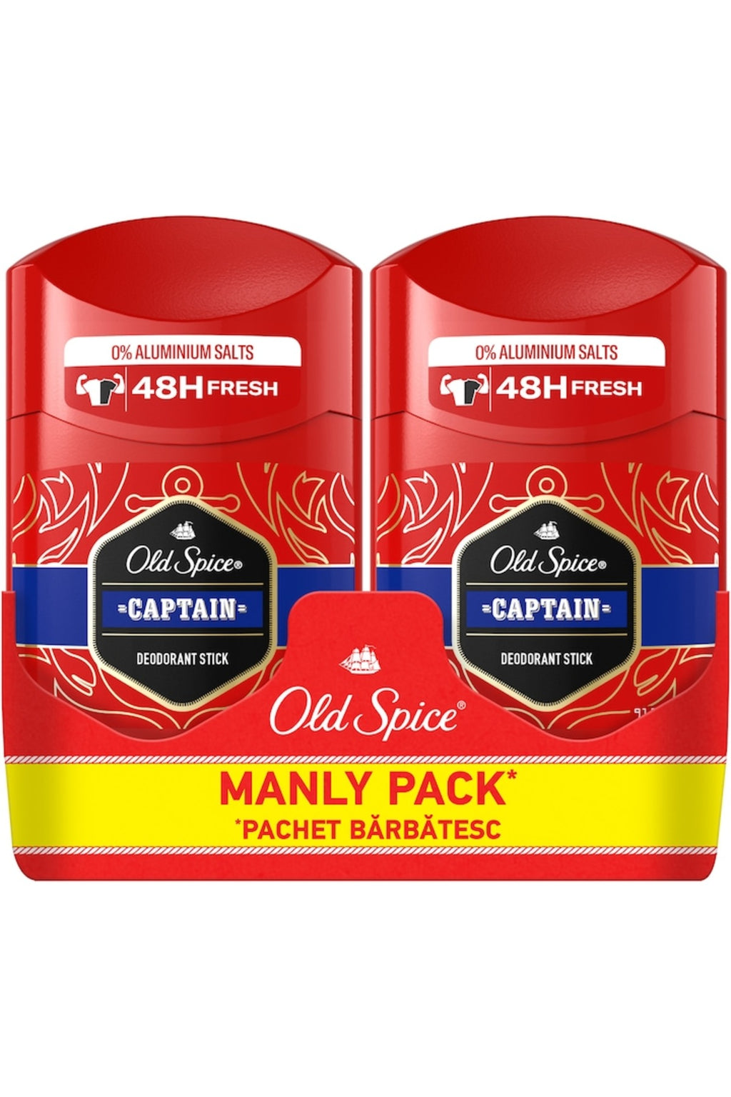 Set 2 buc Deodorant Stick Old Spice Captain 50ml