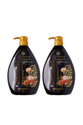 Set 2 bucati Gel de dus Dermomed cu argan, 1000 ml