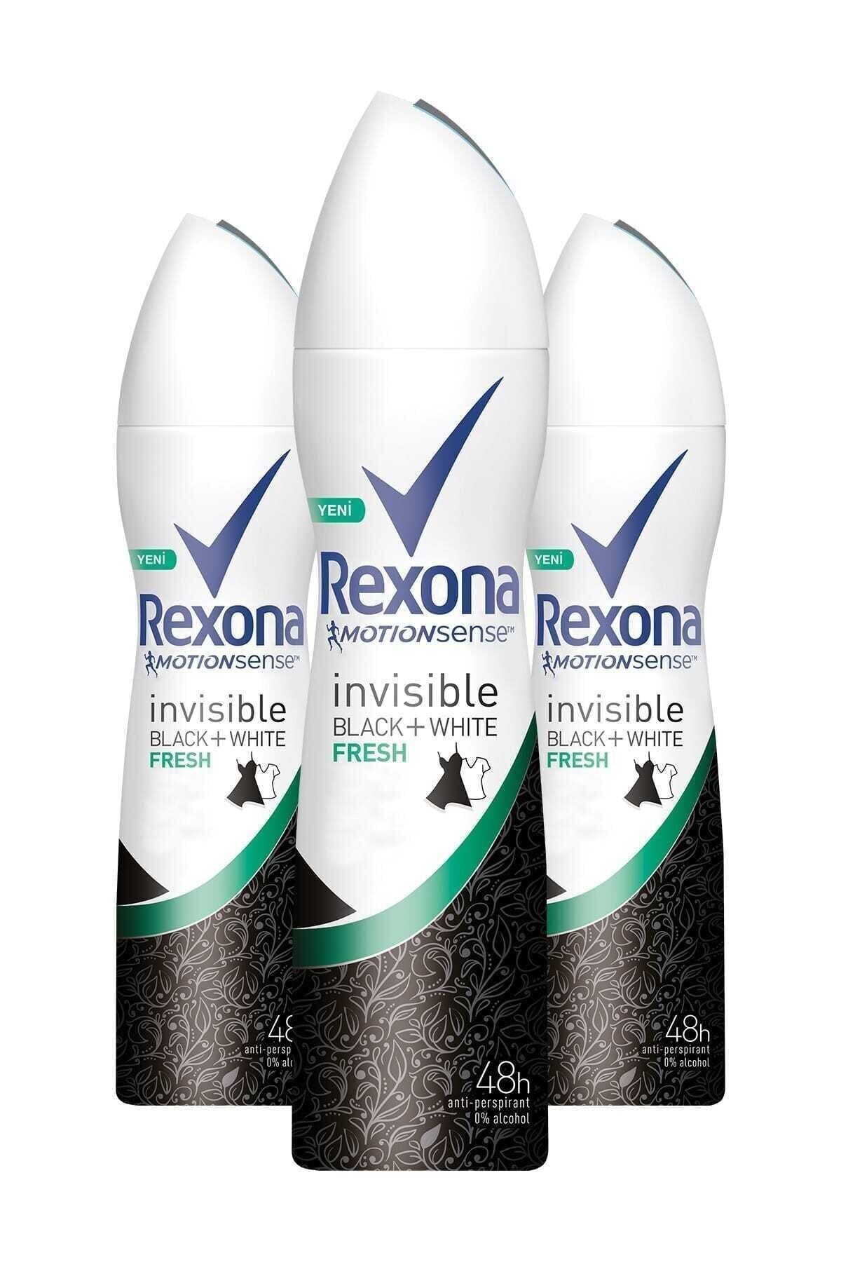 Spray deodorant pentru femei, invizibil, proaspăt, 150 ml x 3