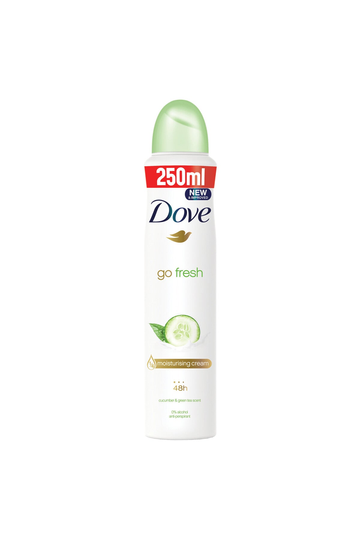 Dove Go Fresh Cucumber & Green Tea Deodorant spray, 250 ml