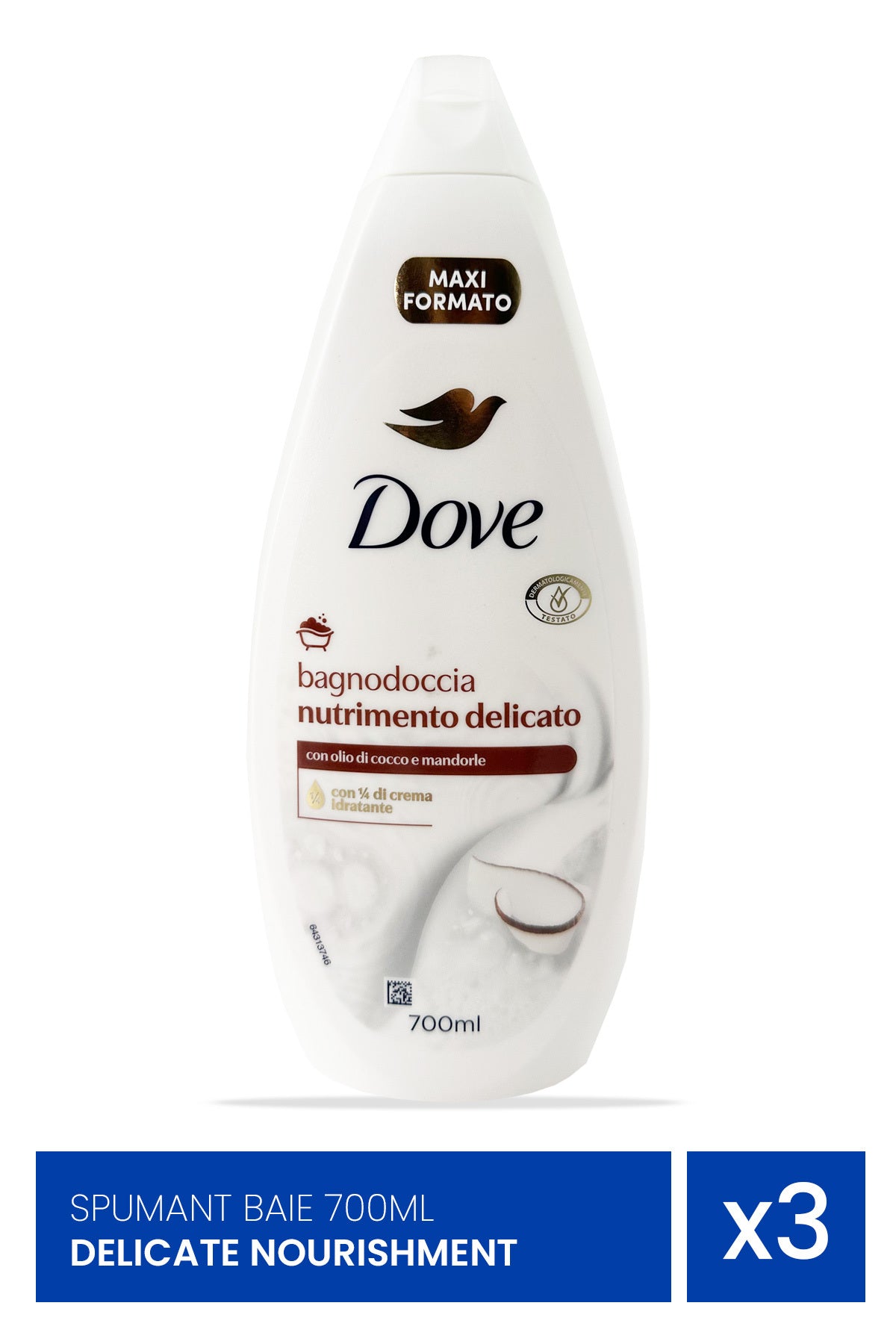 Spumant de baie Nutrimento Delicato 700ml x 3 bucăți