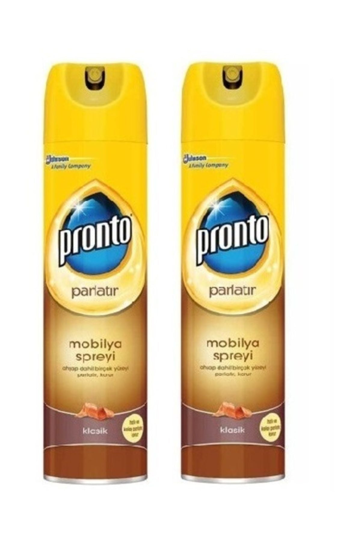 Spray de curățare pentru lemn Classic 300 ml - Set 2 bucăți