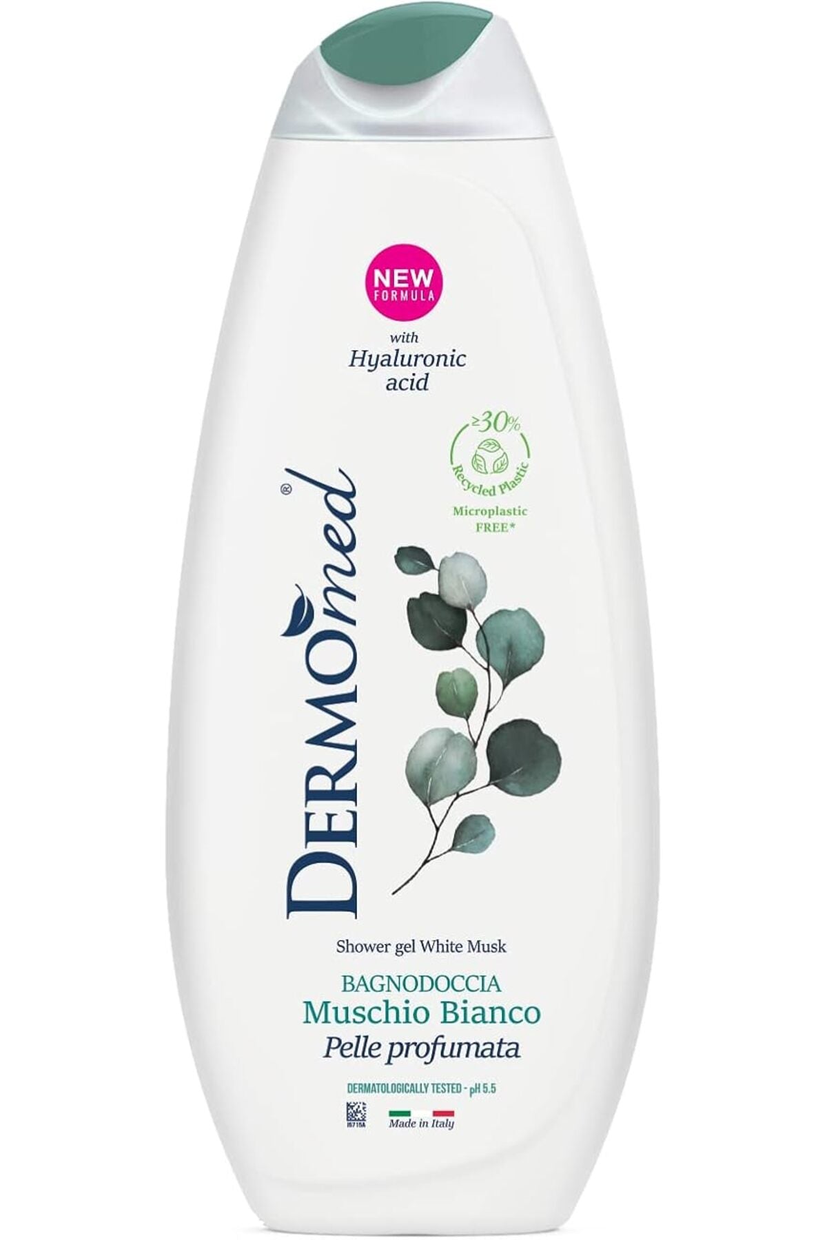 Gel de dus Dermomed Mosc alb, 650 ml