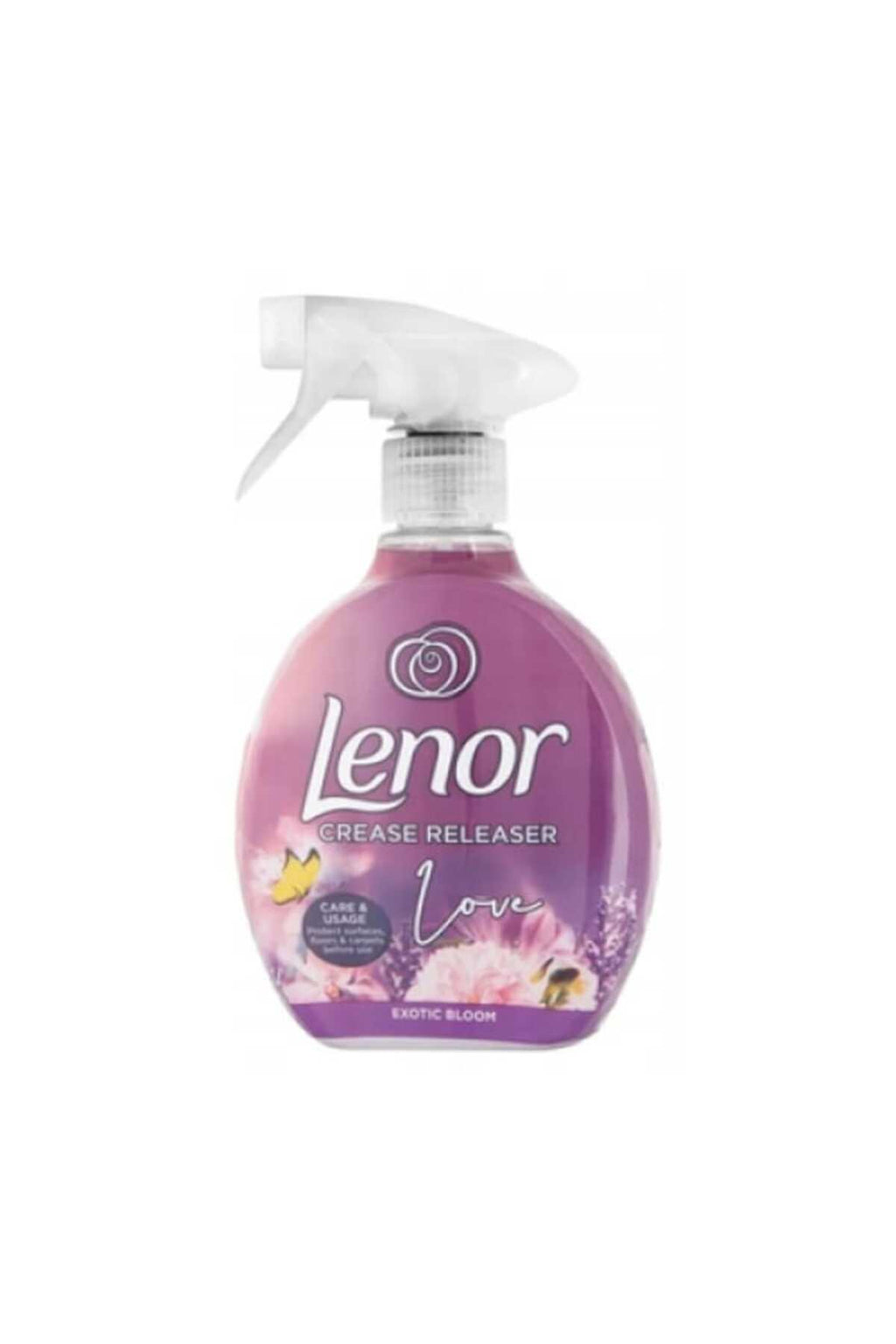 Odorizant Textile Spray Anti-sifonare, Lenor, Floare Exotica, 500 ml