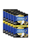 Absorbante periodice Always Ultra Secure Night, 5 pachete x 10, 50 buc