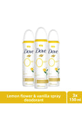 Deodorant Floare de Lămâie și Vanilie 150ml X3