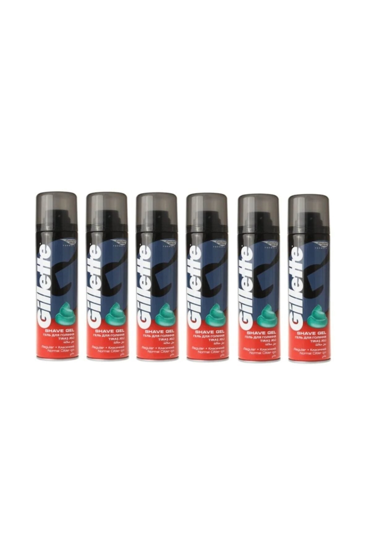 Gel de bărbierit Normal 200 ml - Set 6 bucăți