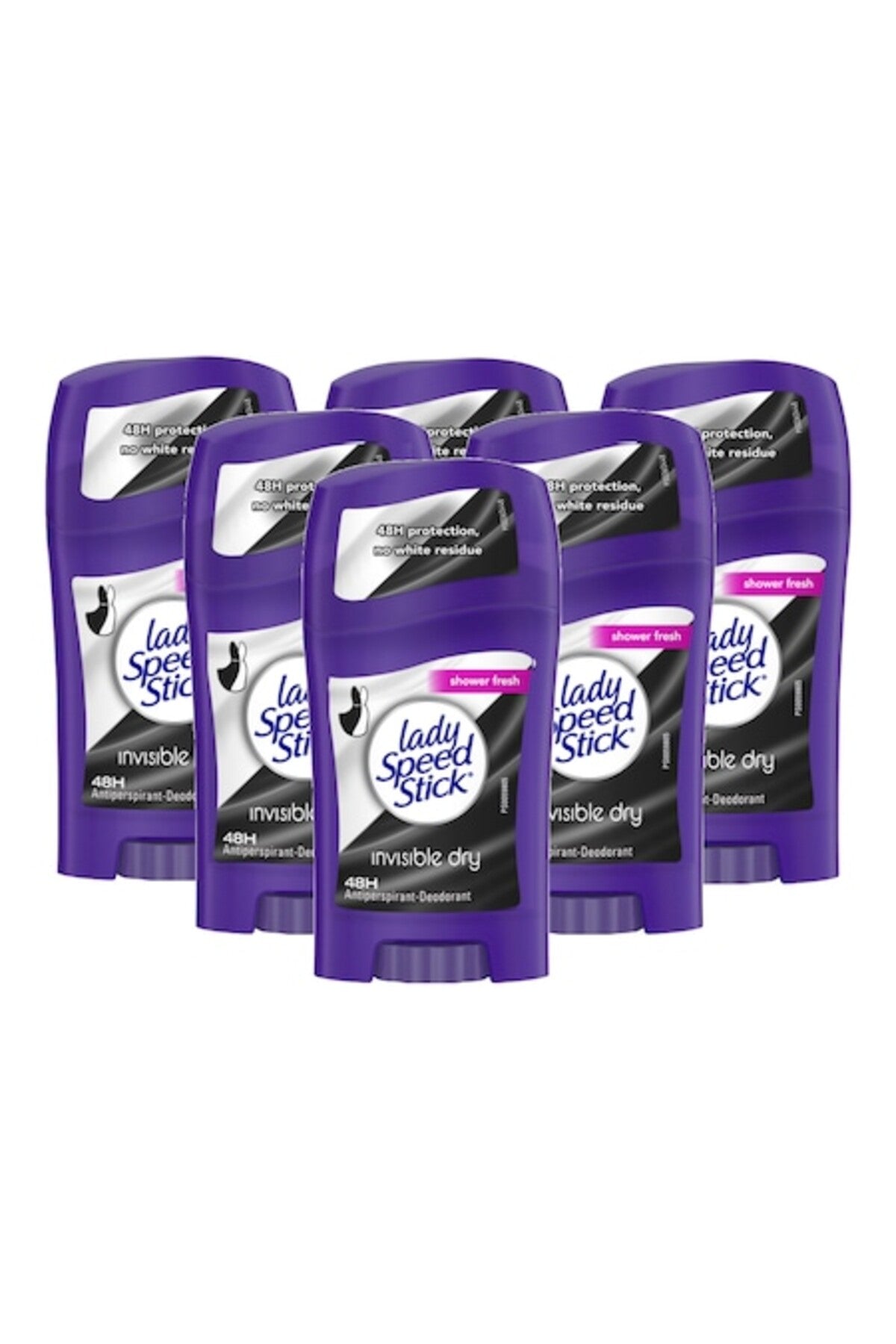 Deodorant stick pentru femei Invisible Dry 48h protecție, 6 buc