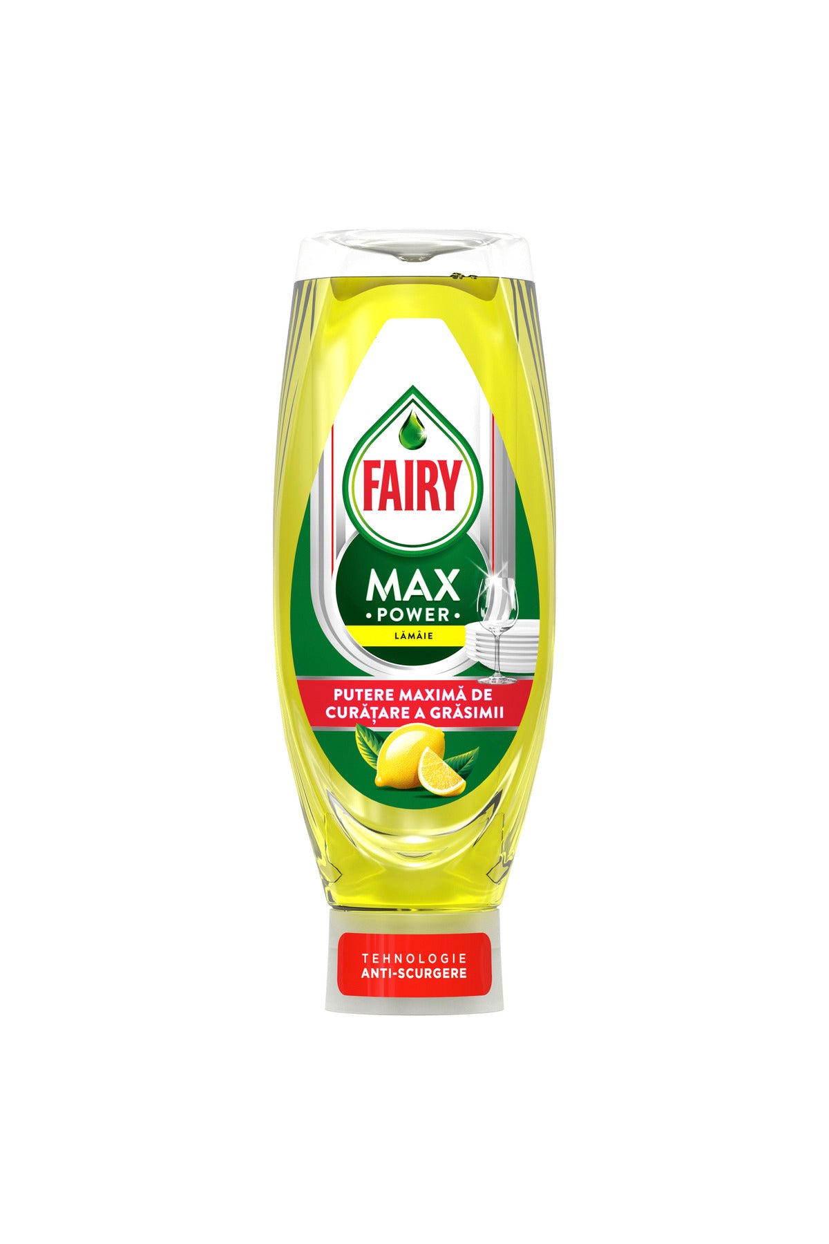 Detergent de vase Fairy MaxPower Lemon 730ml