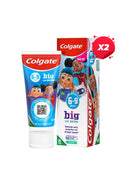 SET 2 BUCATI Pasta dinti copii 50ml Big Smiles 6-9 ani
