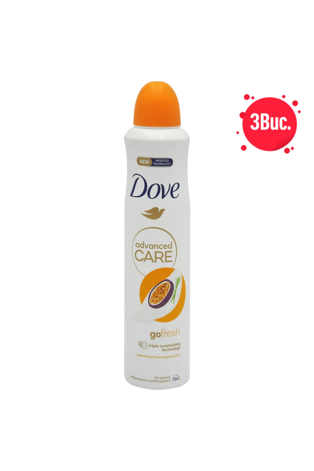 Set 3 buc Antiperspirant Deo 250ml Advanced Care Fresh Paradise