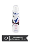 Invisible Pure Antiperspirant 150 ml x 3 bucăți