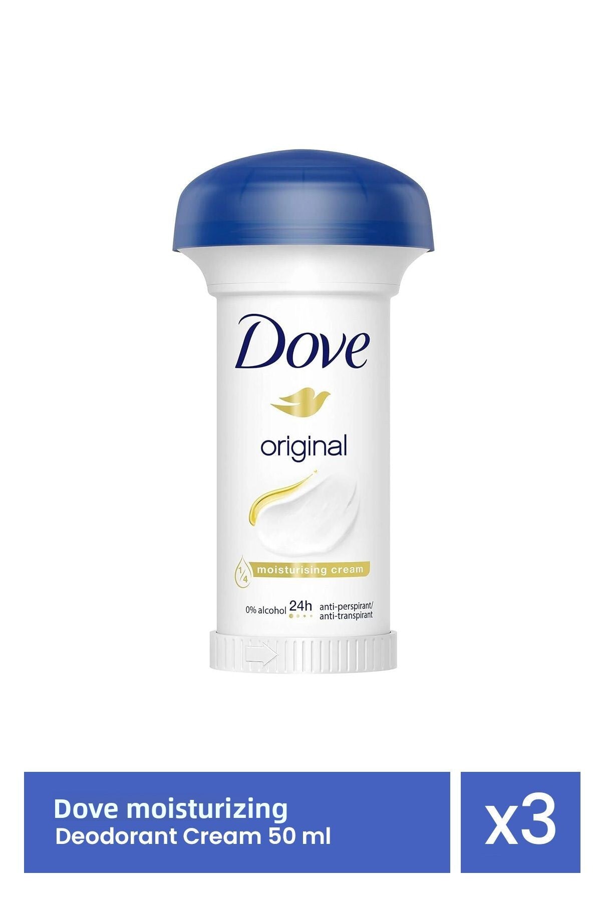 Deodorant cremă 50ML Original x 3 bucăți
