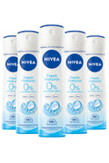 Deodorant spray proaspăt pentru femei 48h 150 ml - Set 5 bucăți