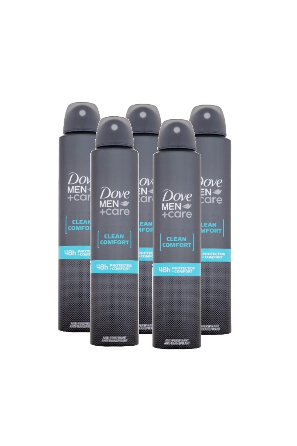 Deodorant spray pentru barbati Dove Men Care Clean Comfort 5 x 200 ml