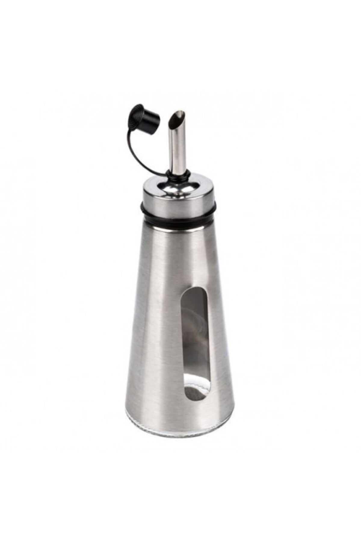 Recipient metalic pentru ulei sau oțet cu dozator, 170 ml