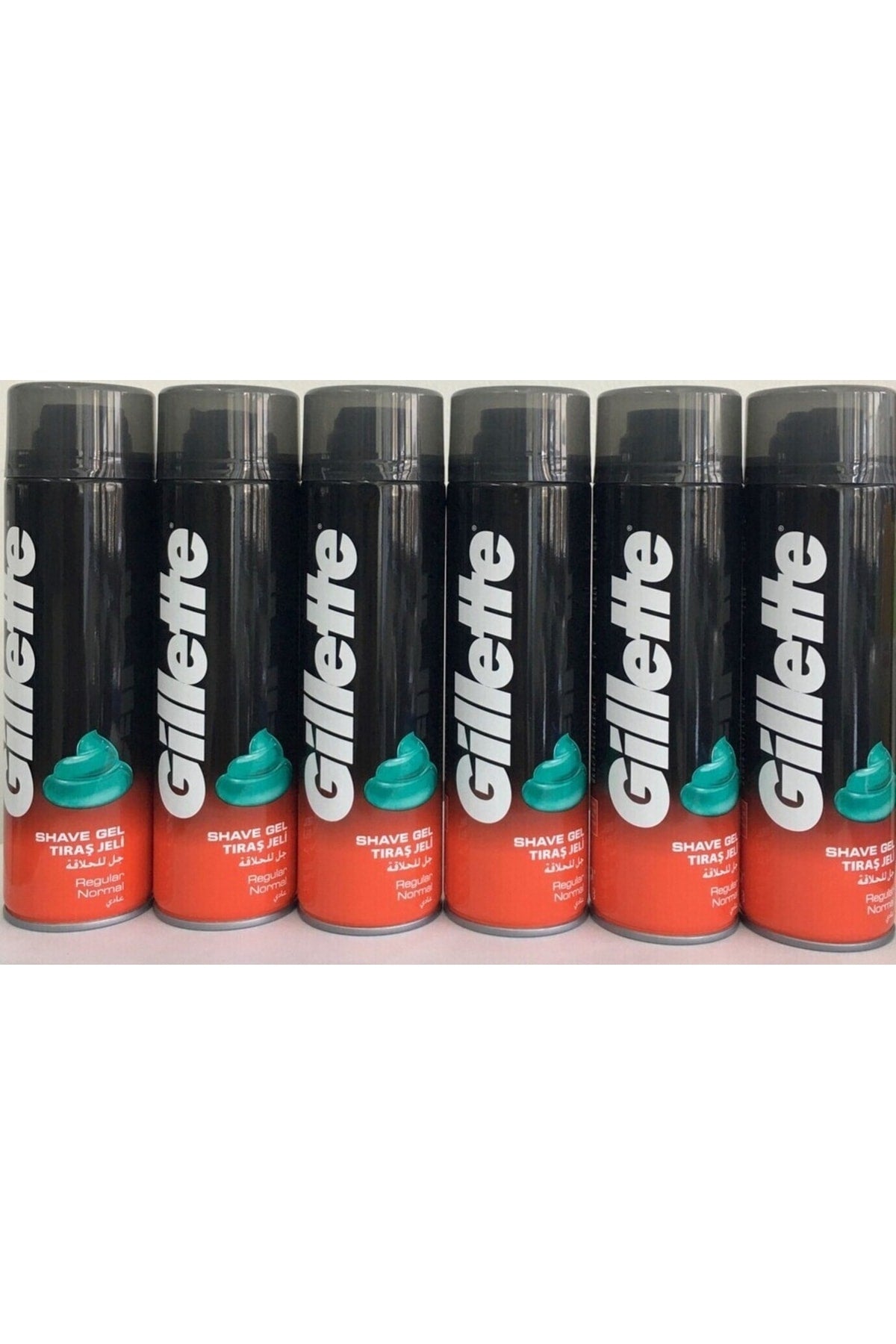 Gel de ras normal 200ml x6 bucăți