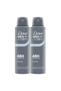 Set 2x Deodorant Spray Men+Care 48h, Clasic, 150 ml