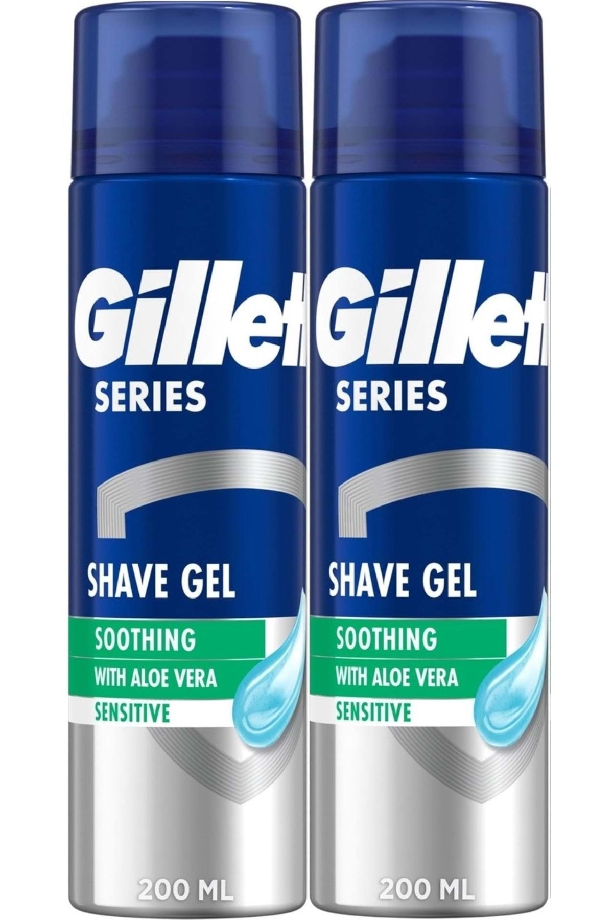 Gel de ras 200 ml Sensibil - set 2 pachete