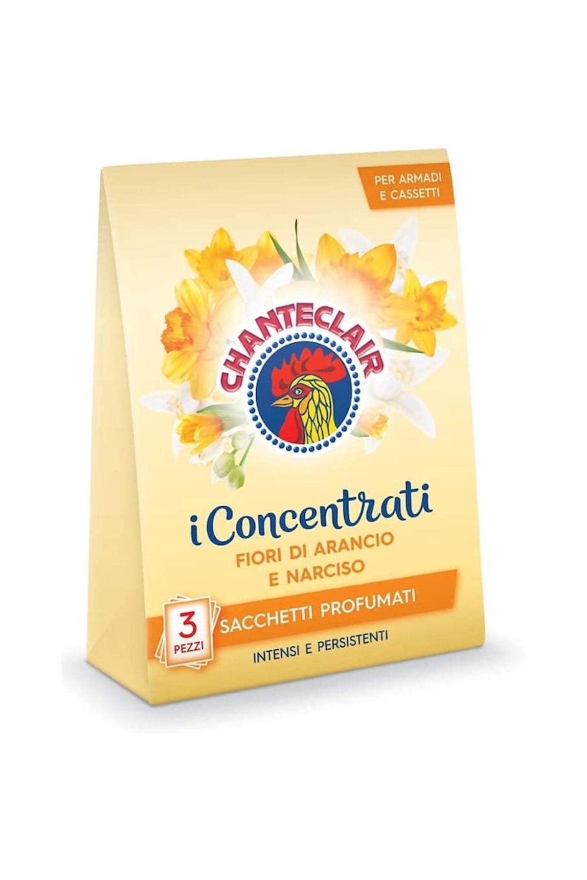Set Saculeti Parfumati Chanteclair Flori de Portocal si Narcise, 3 x 12 g