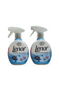 Pachet 2 x Spray de eliminare cutele de pe haine fara calcare Lenor Spring 500 ml