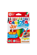 Pachet de 12 pixuri cu vopsea lavabil Joy