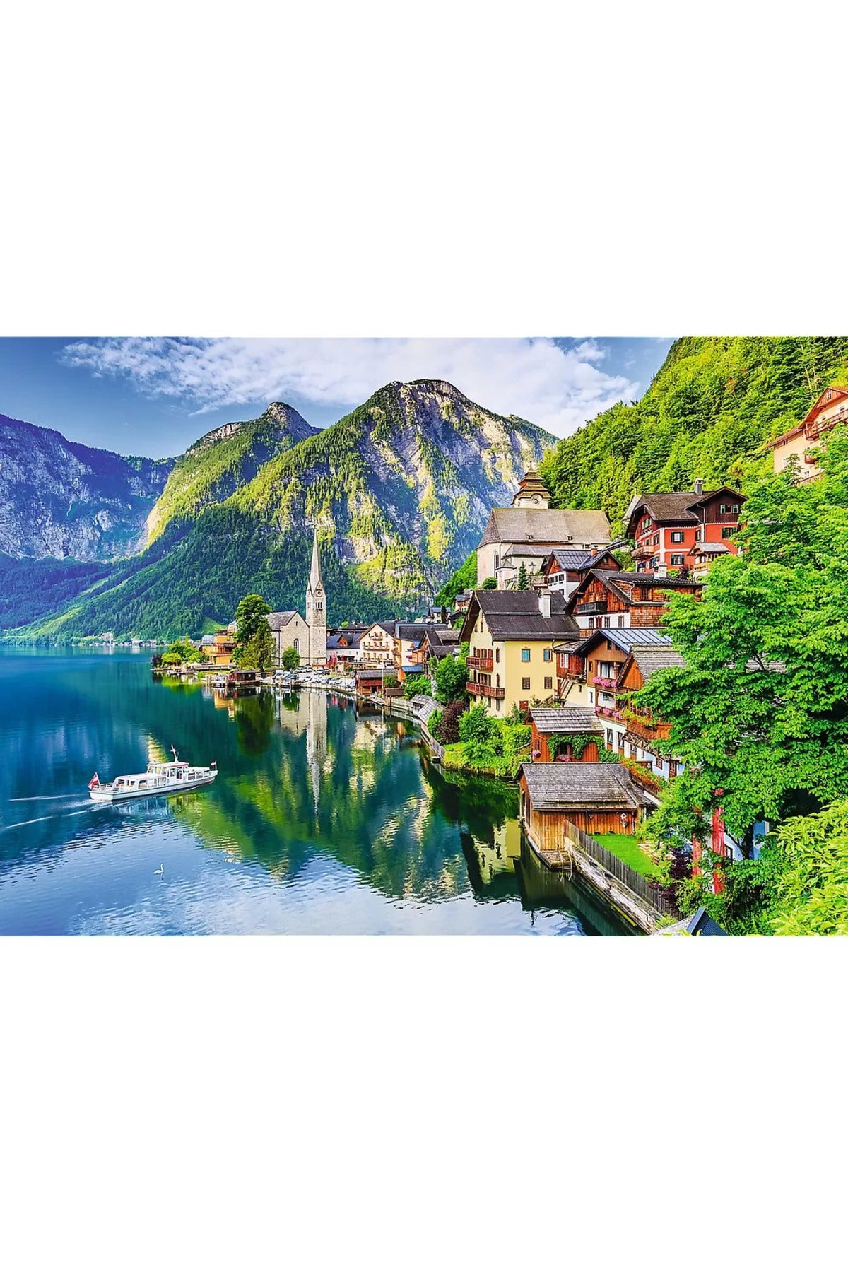 Puzzle Trefl, Hallstatt, Austria, 1000 piese
