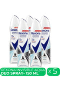 Invisible Aqua deodorant spray femei 5 x 150 ml