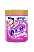 Pudra pentru indepartarea petelor pentru haine colorate Vanish Oxi Action, 470 gr