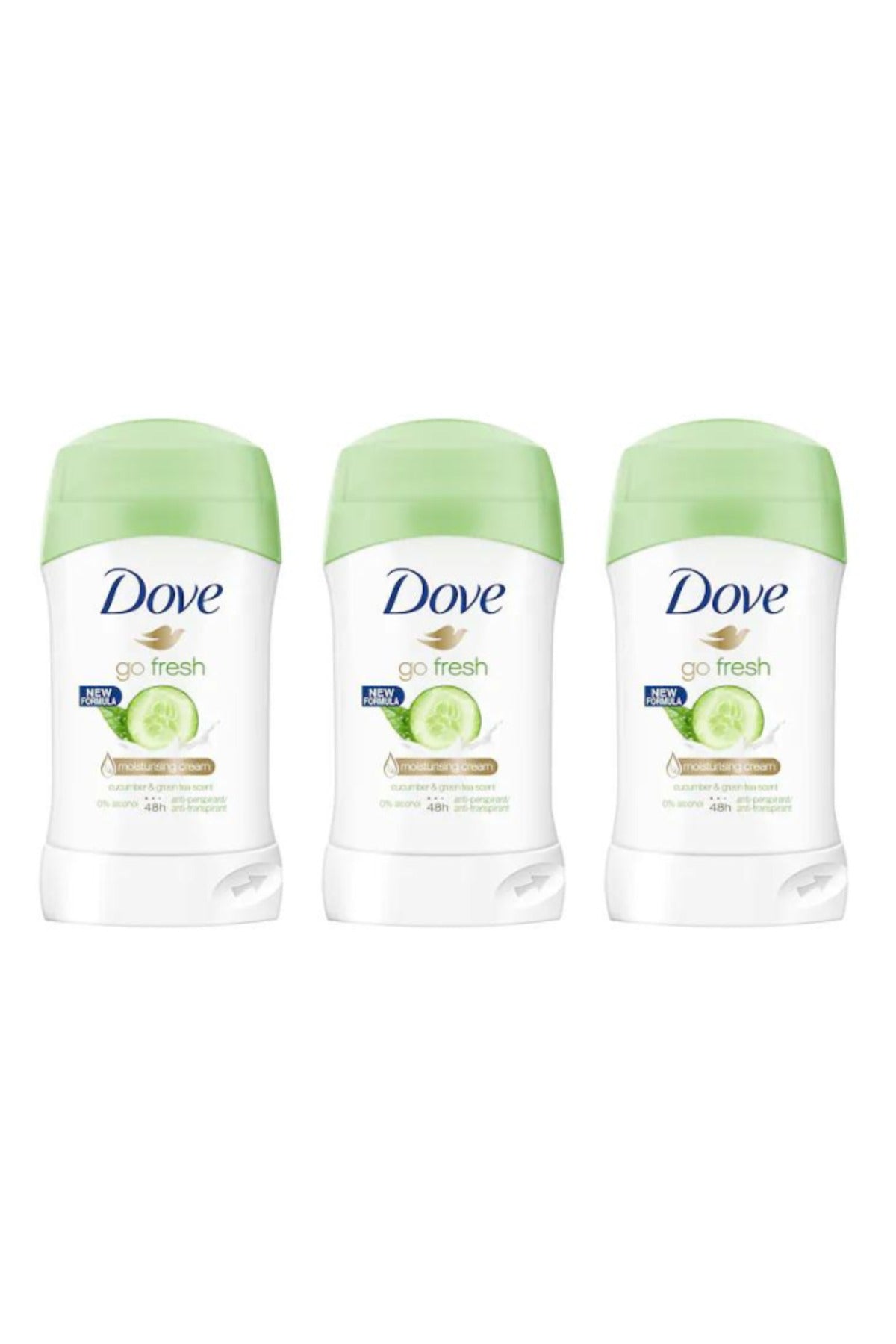 Set 3 x Deodorant antiperspirant stick Fresh Touch pentru femei, 40 ml