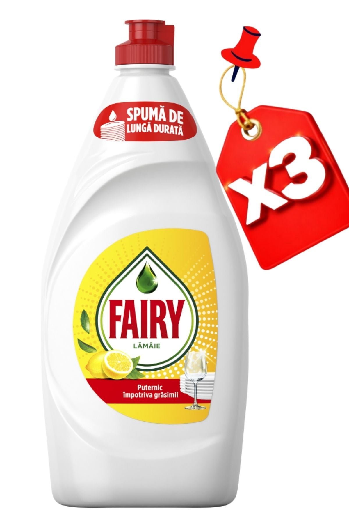 Set 3 BUCATI Detergent Lichid Vase 750ml Lamaie