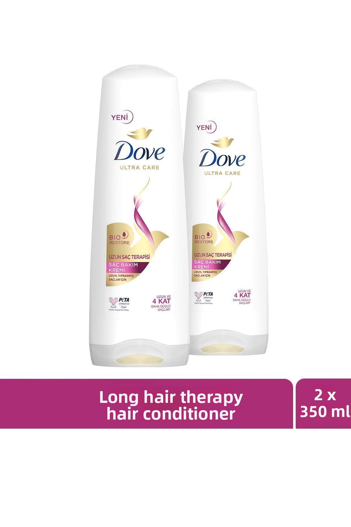 Ultra Care Cremă de îngrijire păr lung deteriorat 350ml