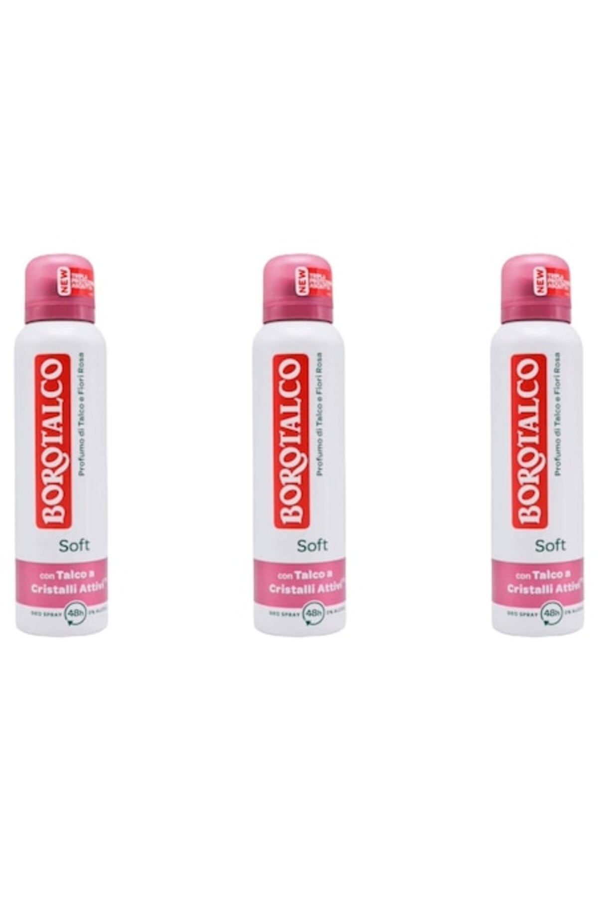 Antiperspirant Borotalco Deo 150ml Soft Cristalli Attivi