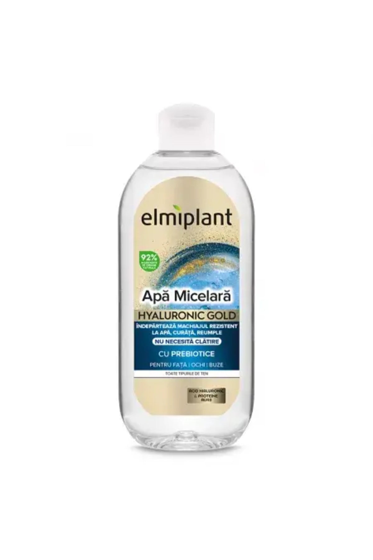 Apa micelara Elmiplant Hyaluronic Gold, 400 ml