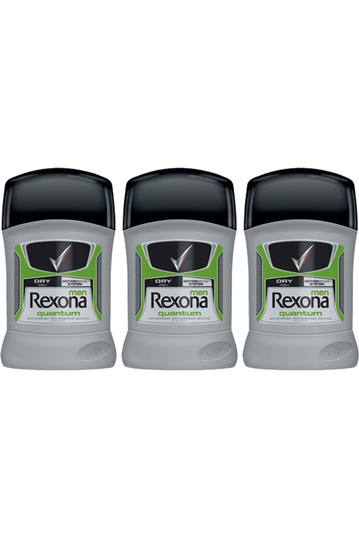 Set 3 BUCATI DEODORANT Men Stick Quantum Dry 50ml