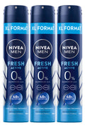 Deodorant spray pentru bărbați Fresh Activ, 200ml X3
