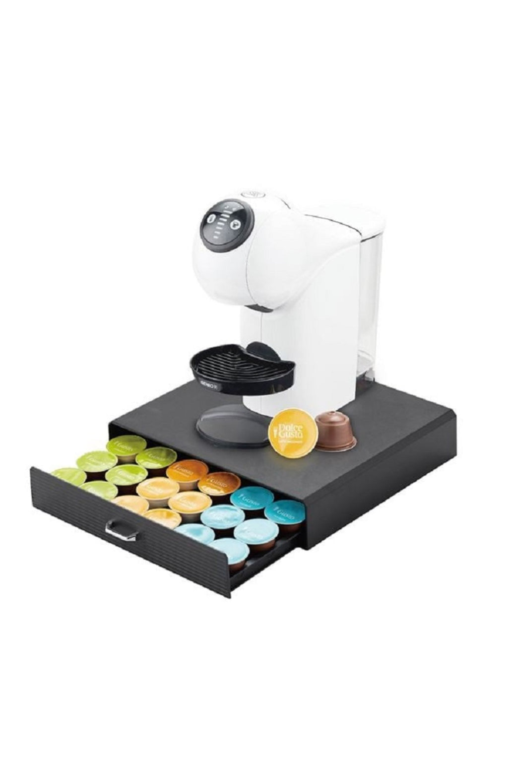 Sertar organizator capsule cafea Dolce Gusto Krups 30 buc 35x7.5x34 cm