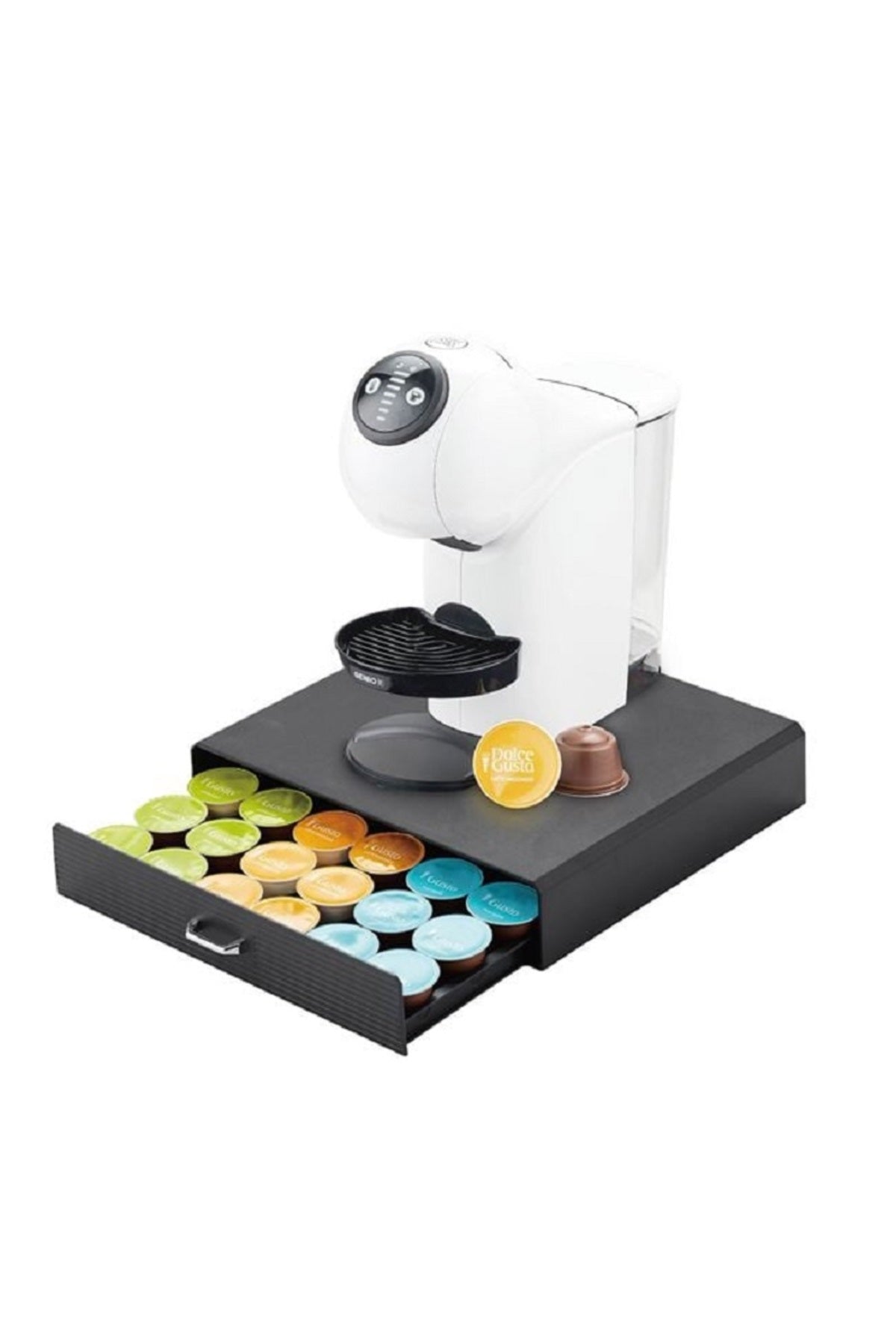 Sertar organizator capsule cafea Dolce Gusto Krups 30 buc 35x7.5x34 cm