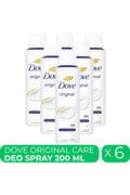 Original Care, deodorant spray pentru femei, 6 buc x 200 ml