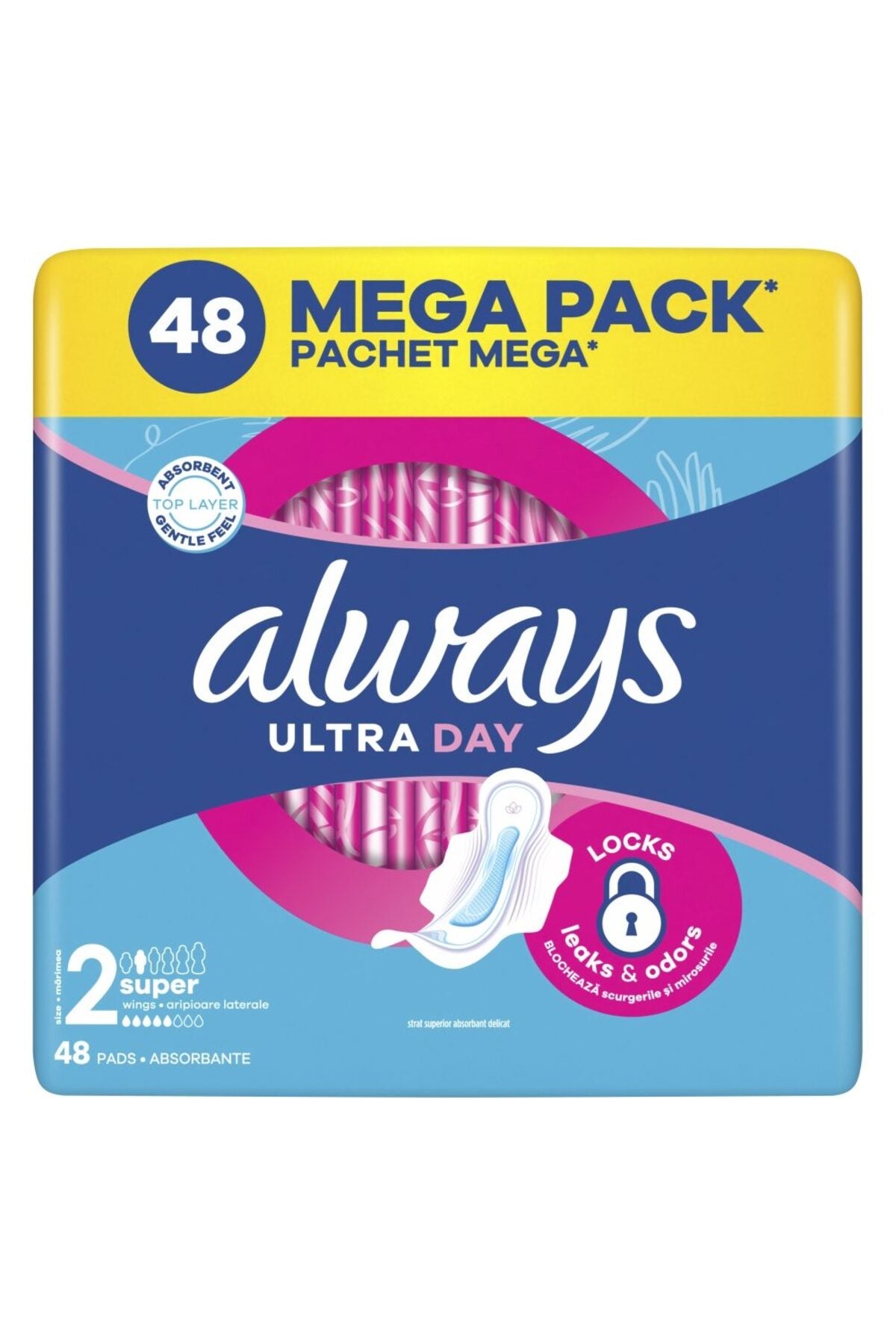 Absorbante zilnice Always Ultra Pachet de 48