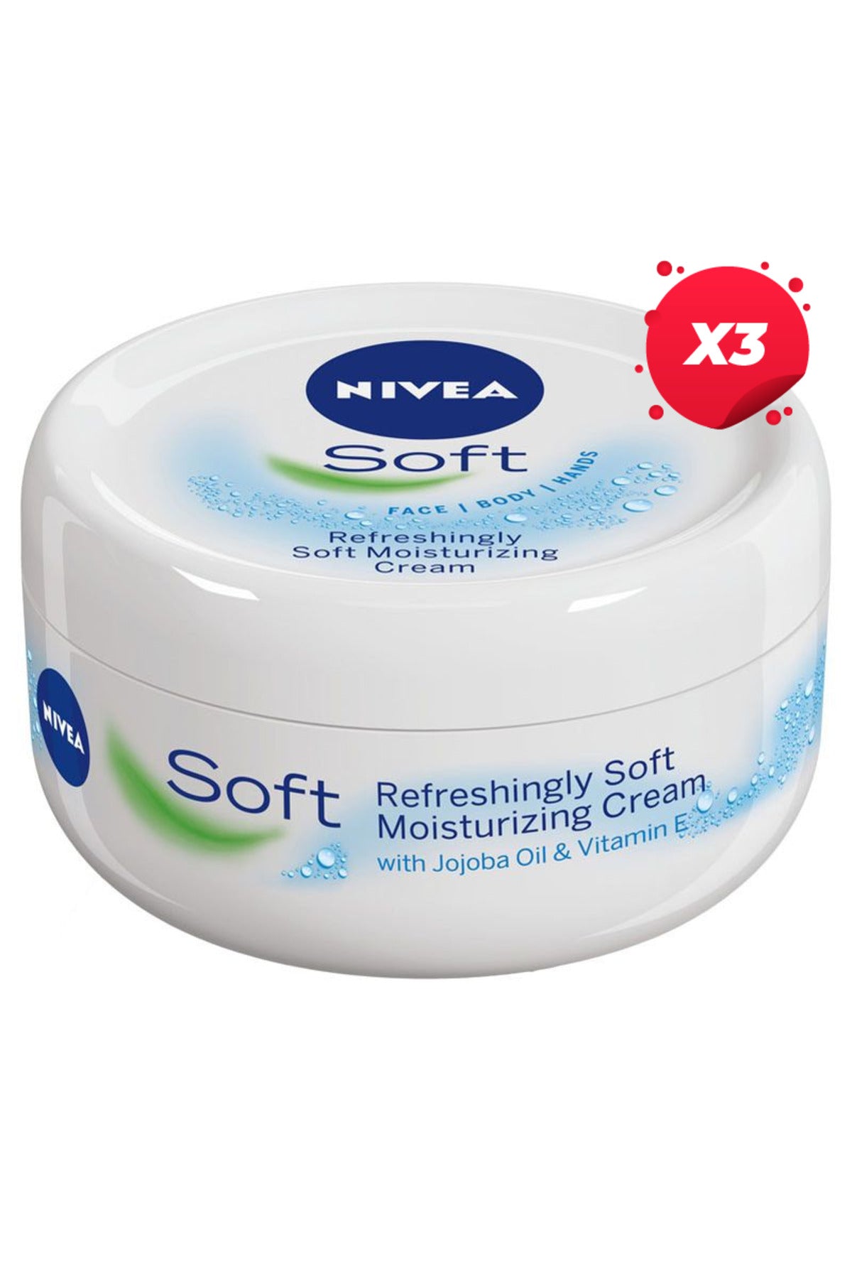 SET 3 BUCATI Crema Soft 200ml